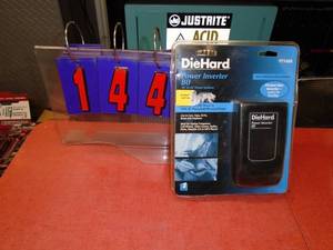 lot 144 image: Die Hard 80 watt power inverter. New in box. As shown.