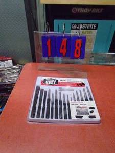 lot 148 image: Mechanics Best punch & chisel set. New in box. As shown.