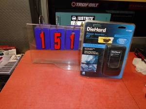 lot 151 image: Die Hard 80 watt power inverter. New in box. As shown.