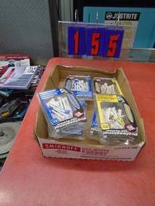 lot 155 image: Flat of golf tees. New in box. As shown.