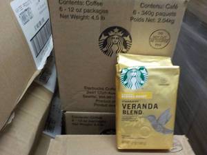 6 - 12 oz Pkgs Starbucks Veranda Bl...