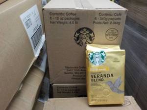 6 - 12 oz Pkgs Starbucks Veranda Bl...