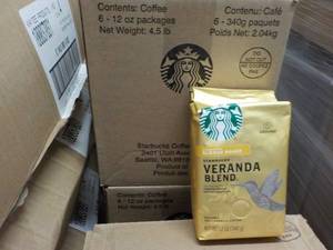 6 - 12 oz Pkgs Starbucks Veranda Bl...