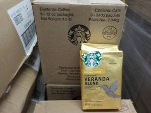 6 - 12 oz Pkgs Starbucks Veranda Bl...