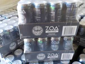 2 - 12 packs ZOA Zero Sugar Energy ...