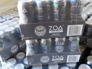 2 - 12 packs ZOA Zero Sugar Energy ...