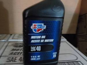 Case of 12 qt Carquest Motor Oil SA...