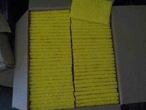 Case of 60 - 3 x 5 Scrubbing Pads...
