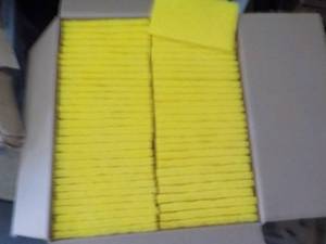 Case of 60 - 3 x 5 Scrubbing Pads...