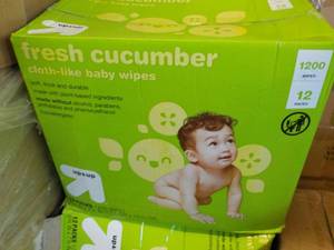Box of 1200 Fresh Cucumber Cloth Li...