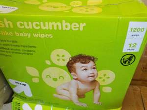 Box of 1200 Fresh Cucumber Cloth Li...