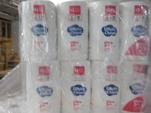 48 Rolls White Cloud Ultra 3 ply To...