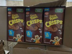 4 Cases Post Cocoa Pebbles Crisps...