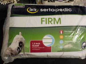 2 Pack SQ Serta Firm Pillows...