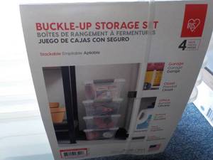 4 pack Buckle Up Storage Set...