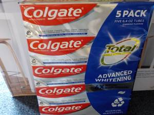 5 pack Colgate Total Toothpaste...
