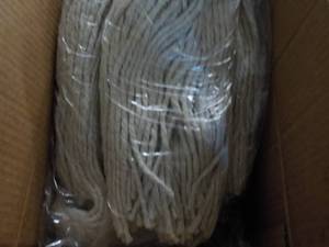 6 Coast Wide #16 Cotton Mops...