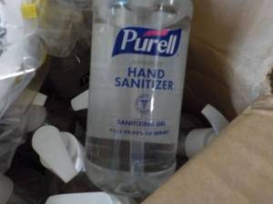Case of Purell Hand Sanitizer and F...