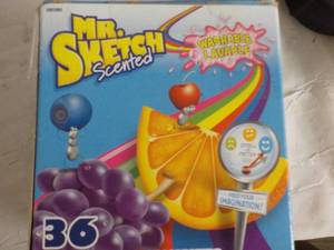 36 Mr. Sketch Washable Markers...