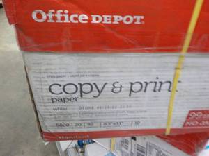Office Depot 5000 Sheets 8.5 x 11 ...