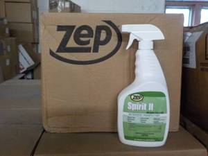 Case of 12 ZEP Qt Spray Bottles Spi...