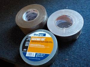 3 Rolls Shurtape Commercial Cloth D...
