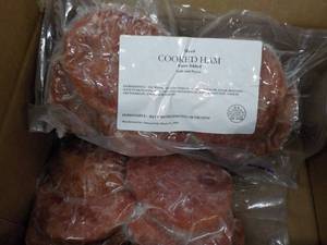 8 - 10 lb. Frozen Sliced Cooked Ham...