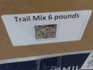 6 lb. Box Trail Mix and 4 lb. Box C...
