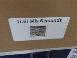 6 lb. Box Trail Mix and 4 lb. Box C...