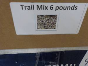 6 lb. Box Trail Mix and 4 lb. Box C...