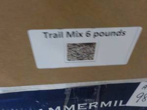 6 lb. Box Trail Mix and 4 lb. Box C...