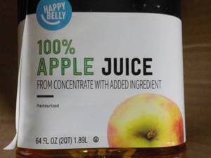 8 - 64 oz Bottles Apple Juice ...