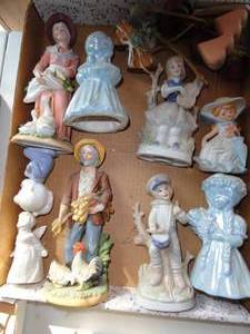 Nick Knacks - Hanging Fairies, People figurines, Mini Snow Globe Glass, X-Mas Tree