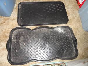 Door Floor Plastic Matts, Fire Extinguishers, Wire Basket, Lids
