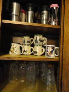 Glasses, Mugs, Travel Cups, Flintstone Glasses