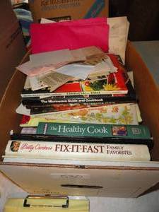 Large lot of Cookbooks & Recipes
