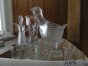 A&W Kids Mugs, Pheasant dish, Toothpick holder
