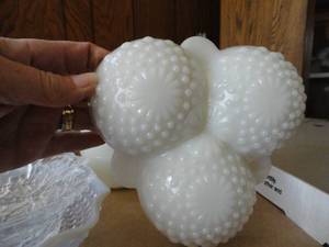 Milk Glass Dishs & Serving bowl & More