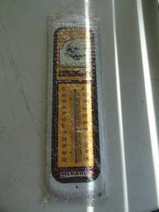 Menards Metal Temp Guage