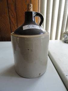 Crock Whiskey Jug