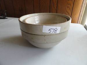 3 - Crock Bowl Set