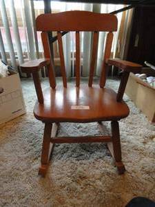 Small Wooden Rocker