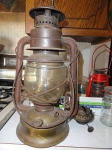 Railroad 16 Lantern, Railroad Lantern 11 12, Vintage jar with glass lid bail wire