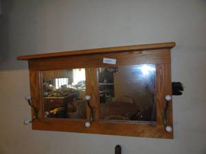 Coat Hanger Mirror 18 x 32
