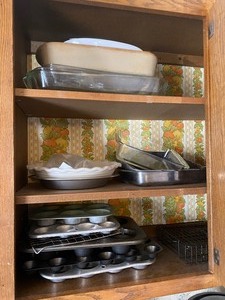 Pyrex Glass Pan set of 3 Pampered Chef 9x13 Muffin Tins Ceramic pie plate