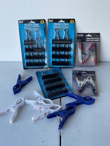 Assorted Clamps and Clips