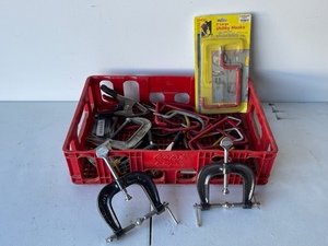 Coca Cola Crate with Clamps and Hangers