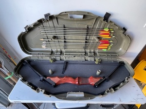 Bear Bow, Arrows, and Case
