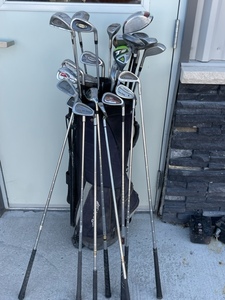 Golf Clubs and Bag