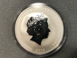 2014 Australian Lunar Year of the Horse 1 oz silver coin